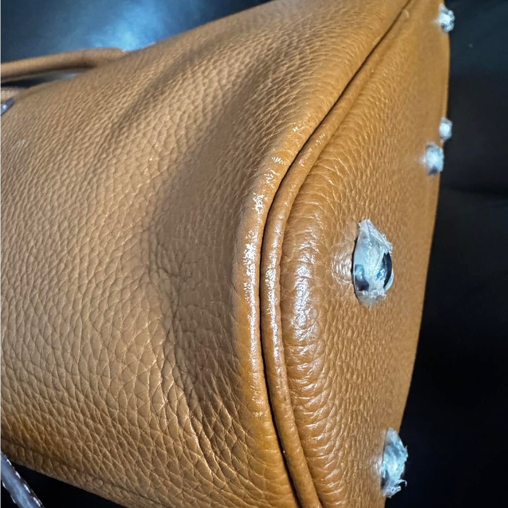 VINTAGE Bolide Hermes Tan Leather Satchel - Picture 16 of 16